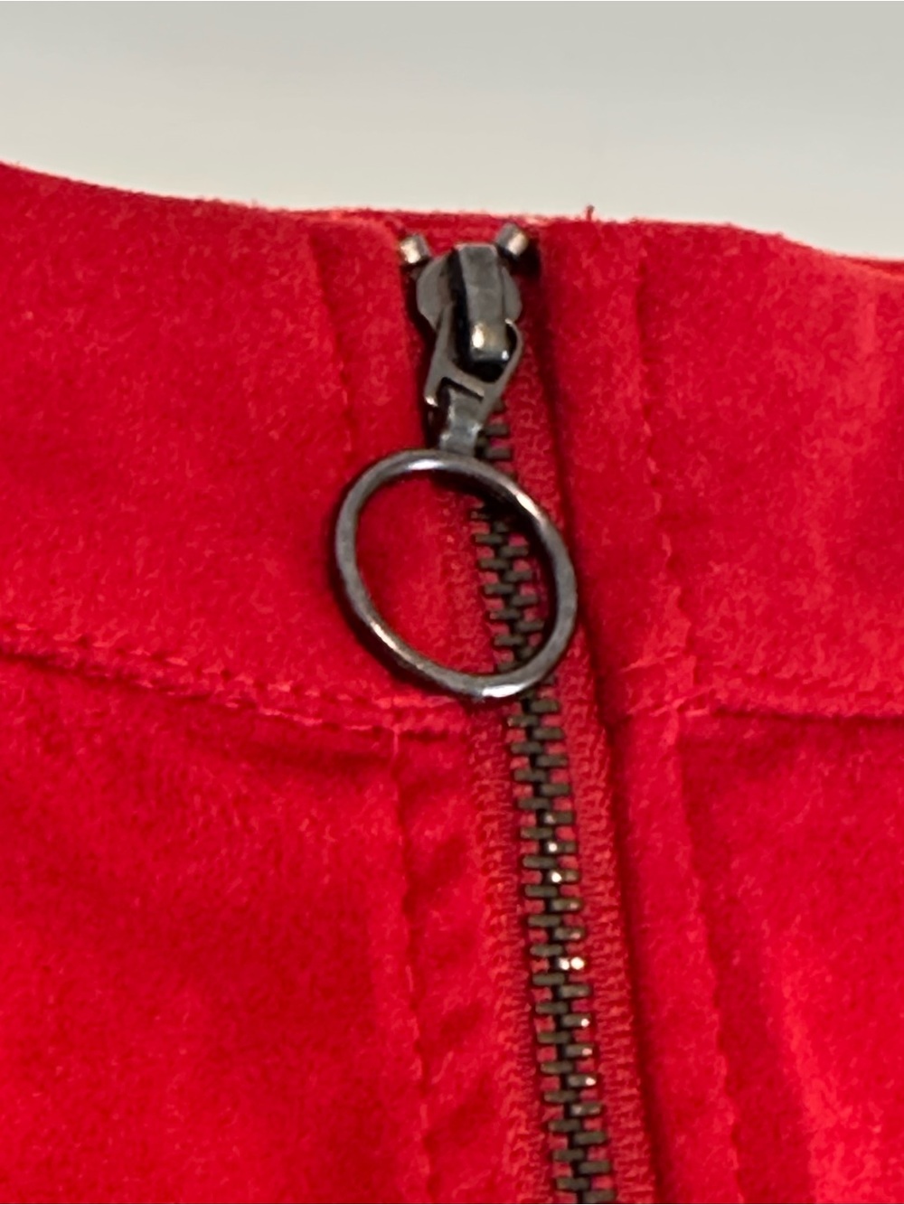 Zara Red Trafaluc Collection Skirt